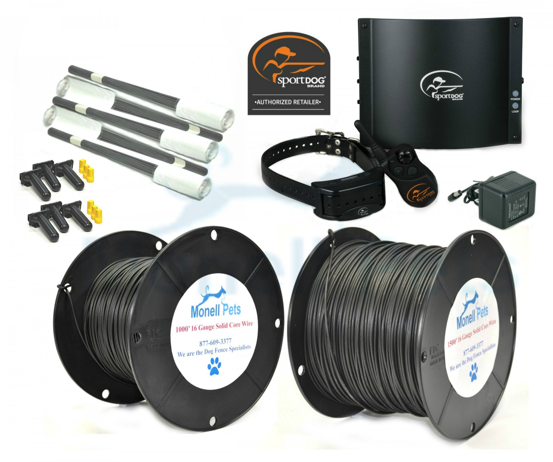 SportDog Contain + Train InGround Dog Fence SDFCT with 16 Gauge Wire